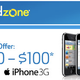 Illustration for article titled iPhone 3G $50 and $100 Off for Best Buy Reward Zone Members